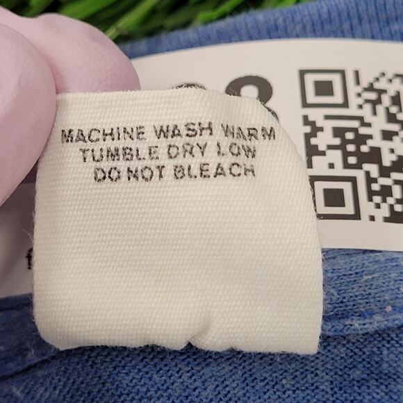 Vintage 80s Royals Bleached Shirt Women Large 20x25 Blue USA - Picture 6 of 13